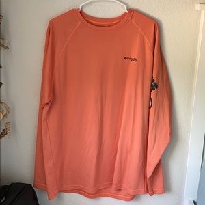 Columbia PFG Large Coral Longsleeve (men’s)